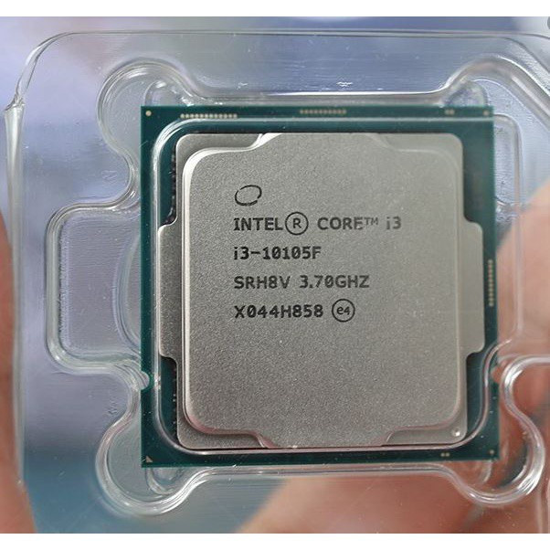 CPU Intel Core i3 10105F (3.70 Up to 4.40GHz, 6M, 4 Cores 8 Threads) (TRAY NEW)