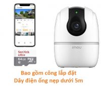 Trọn bộ camera Wifi IMOU 2M A22EP + 64GB ( Liên Hệ )